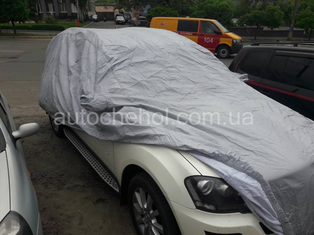 Тент автомобильный на Mercedes ML,джип, Premium, мягкая основа, size XL