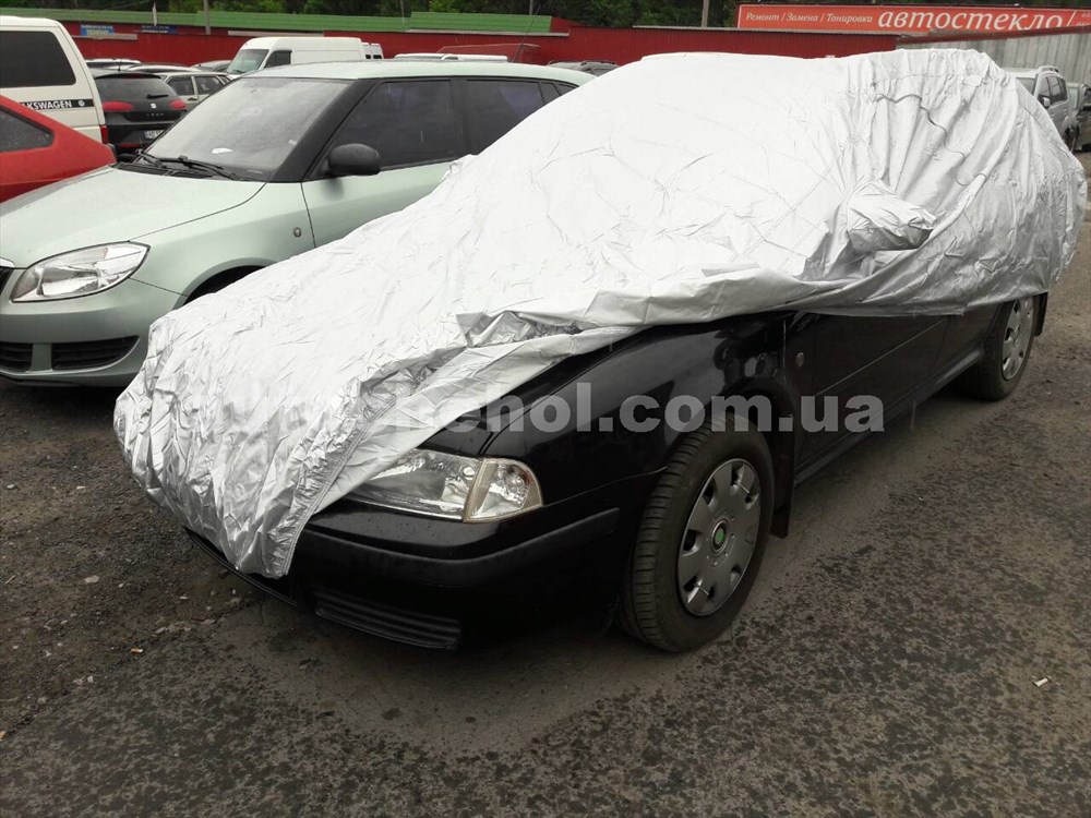 Тент автомобильный на Skoda Octavia, Premium, мягкая основа, size L
